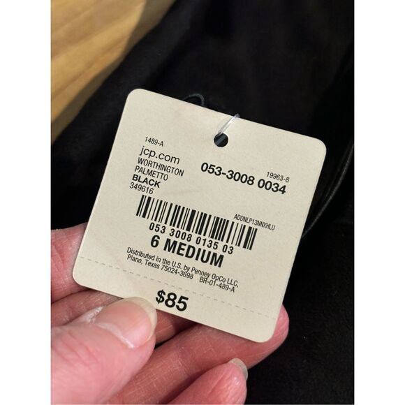 Worthington Black knee boots size 6 - Picture 9 of 11